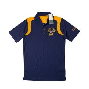 California Golden Bears Shirt Mens S Small Performance Polo Knights Apparel